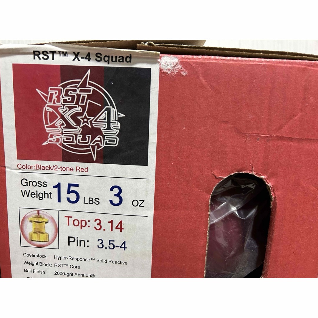 韓国限定【新品】RST X-4 SQUAD 15ポンド3オンス 1 ボウリング 韓国限定【新品】RST X-4 SQUAD 15ポンド3オンス 1 ボウリング