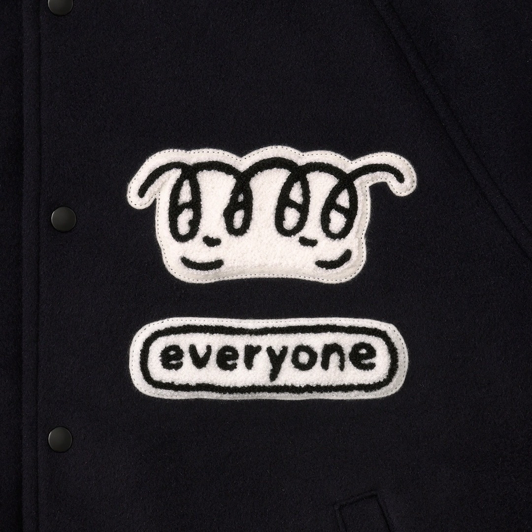 everyone x j.30000 varsity jacket XLサイズの通販 by でぶ everyone x j.30000 varsity jacket XLサイズの通販 by でぶ
