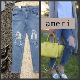 アメリヴィンテージ(Ameri VINTAGE)のameri クラッシュデニムS(デニム/ジーンズ)