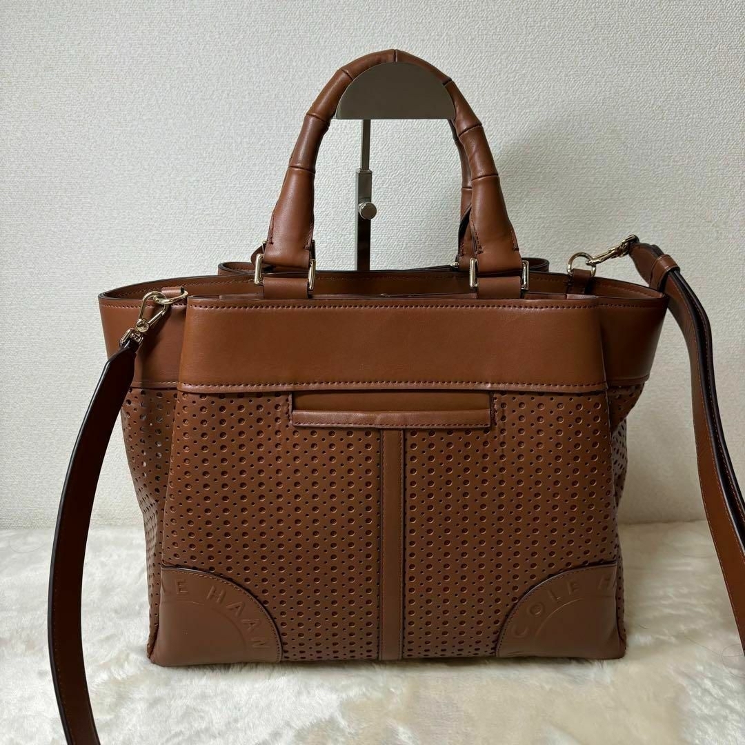 希少✨ コールハーン ショルダーバッグ ハンドバッグ ブラウン 希少✨ コールハーン ショルダーバッグ ハンドバッグ ブラウン