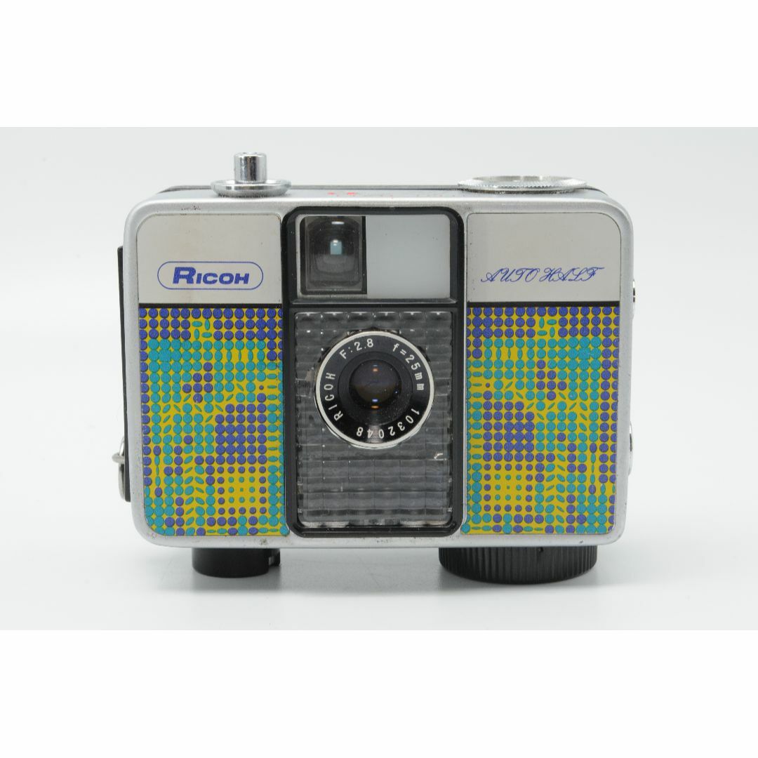 たぬき 希少 RICOH AUTO HALF E ☆モルト張替済☆ リコー オートハーフ フィルムカメラ