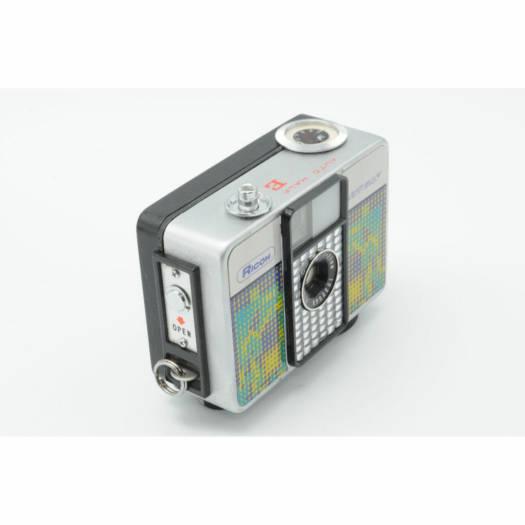 ⑭【美品・整備済品】RICOH AUTO HALF E 「レッド」 オートハーフ ◎RICOH リコー AUTO HALF オートハーフ E レッドフラワー
