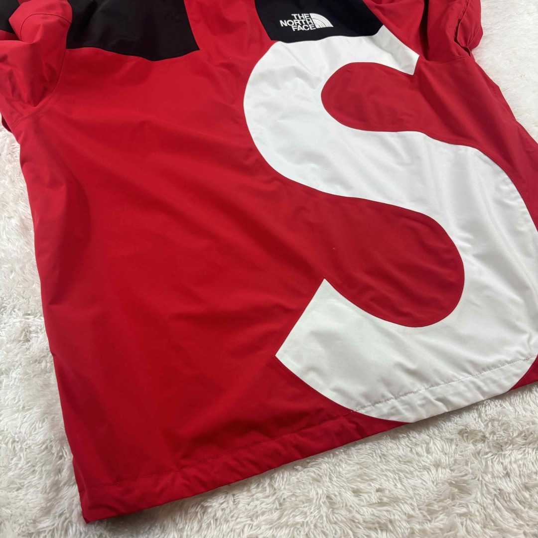 Supreme - 希少 supreme ノースフェイス S ロゴ 20aw レッド L Supreme - 希少 supreme ノースフェイス S ロゴ 20aw レッド L
