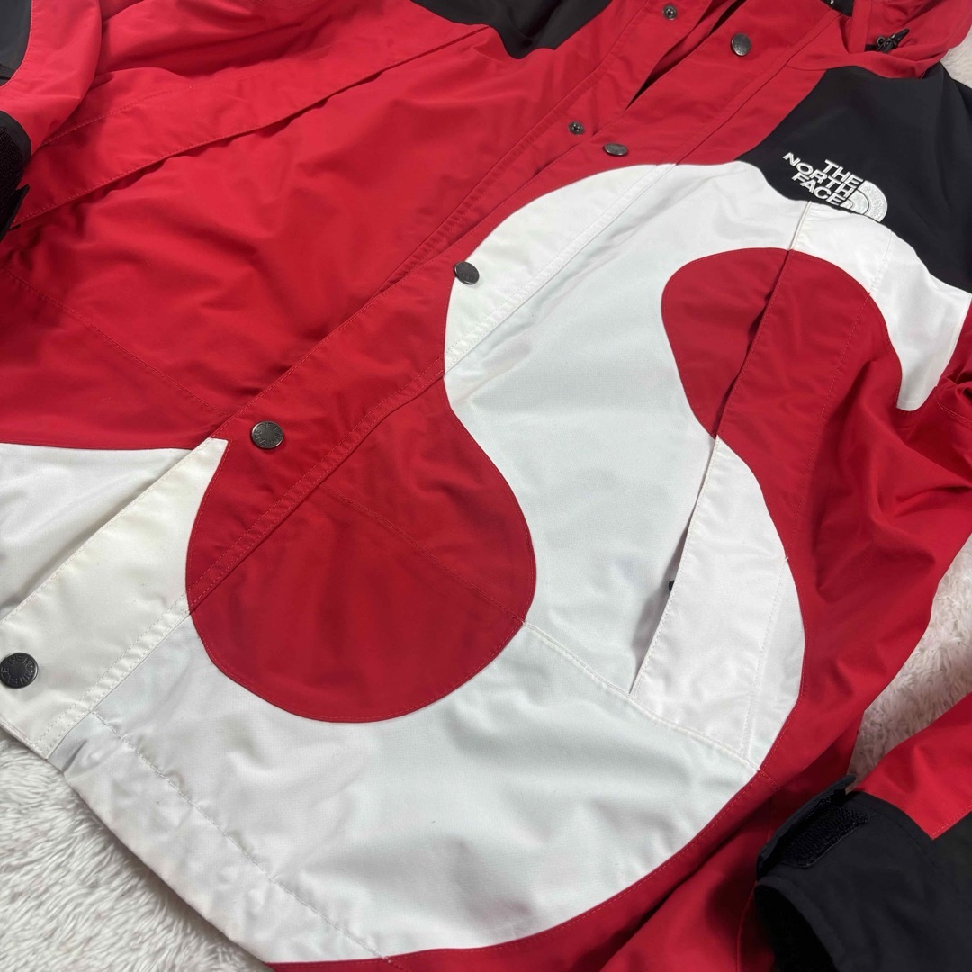 Supreme - 希少 supreme ノースフェイス S ロゴ 20aw レッド L Supreme - 希少 supreme ノースフェイス S ロゴ 20aw レッド L