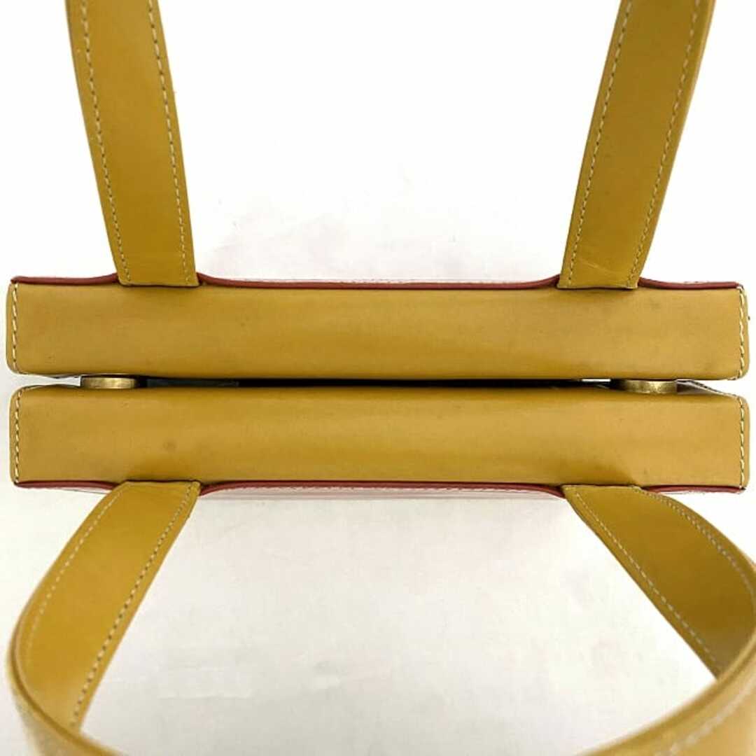 LOEWE - ロエベ ハンドバッグ レッド イエロー 美品 トップ LOEWE - ロエベ ハンドバッグ レッド イエロー 美品 トップ