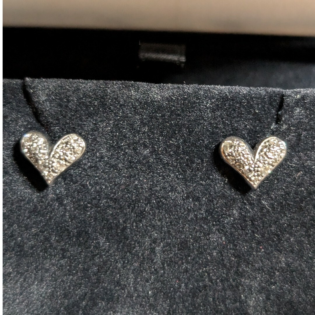 神田うの DUNOA dazzling heart K18WGダイヤピアスの通販 by 優 神田うの DUNOA dazzling heart K18WGダイヤピアスの通販 by 優