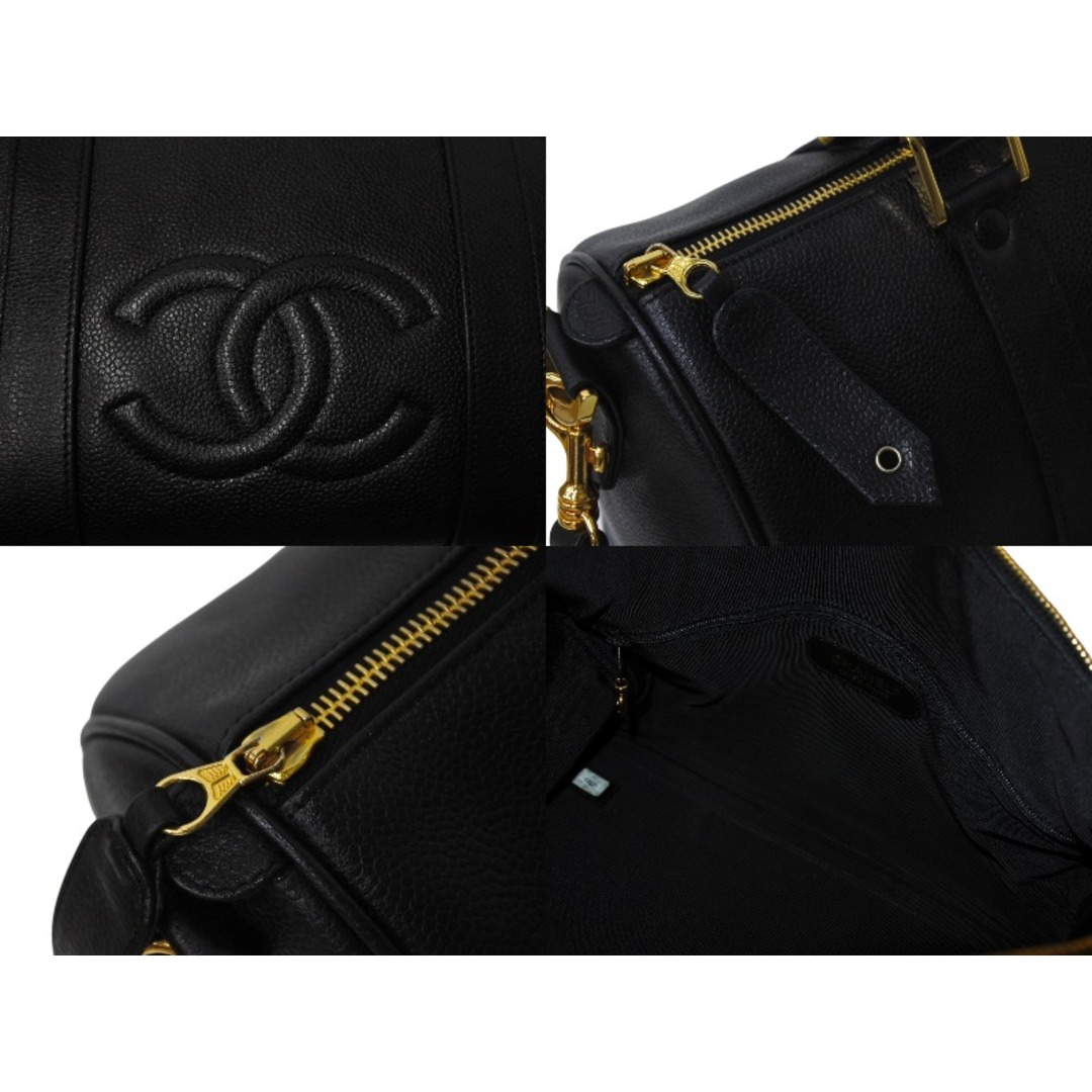 CHANEL - 極美品 CHANEL シャネル ボストンバッグ キャビア CHANEL - 極美品 CHANEL シャネル ボストンバッグ キャビア