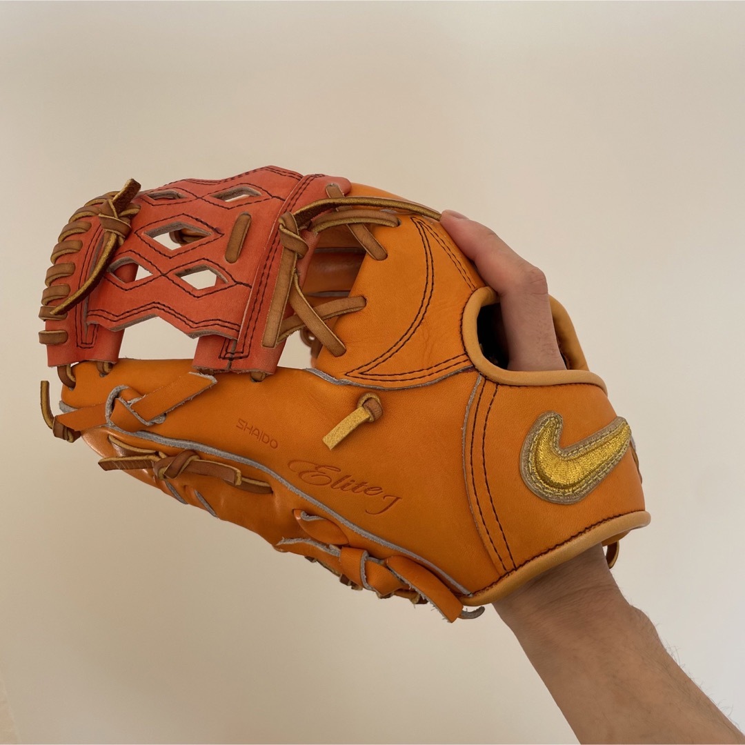 NIKE - nike 軟式オーダーグラブ 内野手用 左 謝道elite j zero NIKE - nike 軟式オーダーグラブ 内野手用 左 謝道elite j zero
