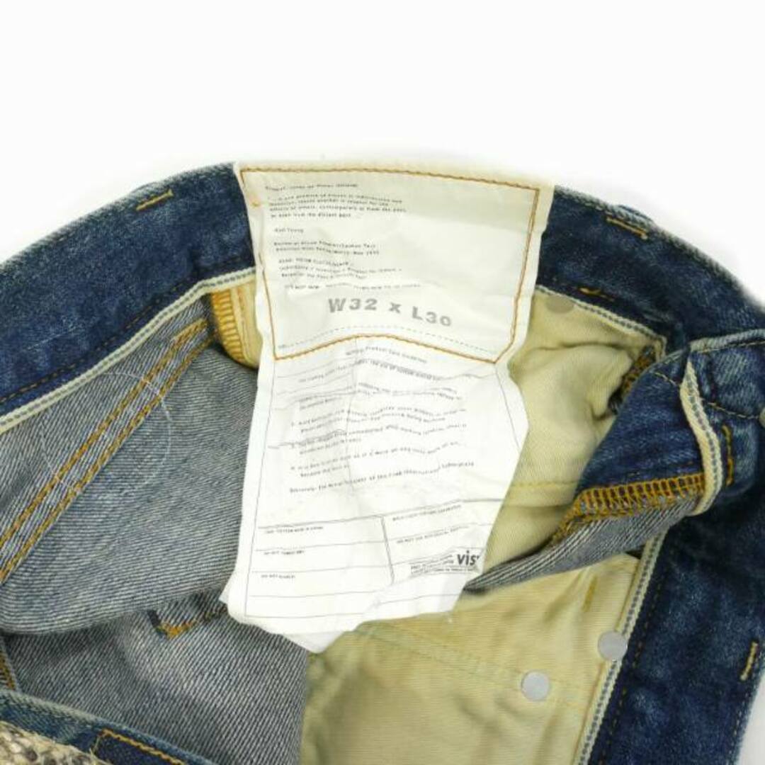 VISVIM - ビズビム VISVIM デニムパンツ ジーンズ W32 L30の通販 VISVIM - ビズビム VISVIM デニムパンツ ジーンズ W32 L30の通販