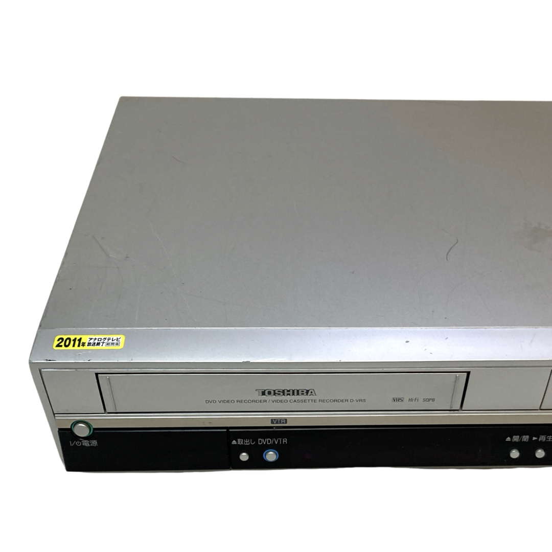 ダビングOK】TOSHIBA D-VR5 ビデオデッキ DVD【整備済】 ダビングOK】TOSHIBA D-VR5 ビデオデッキ DVD【整備済】