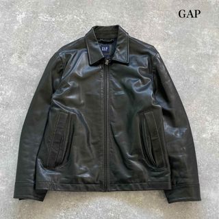 GAP - 【GAP】 ギャップ 牛革 レザージャケット カウレザー GAP - 【GAP】 ギャップ 牛革 レザージャケット カウレザー