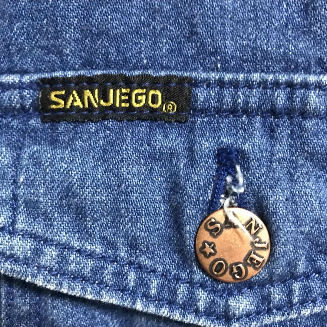 70年代 レトロ SANJEGO デニムジャケットの通販 by ダンボ's 70年代 レトロ SANJEGO デニムジャケットの通販 by ダンボ's
