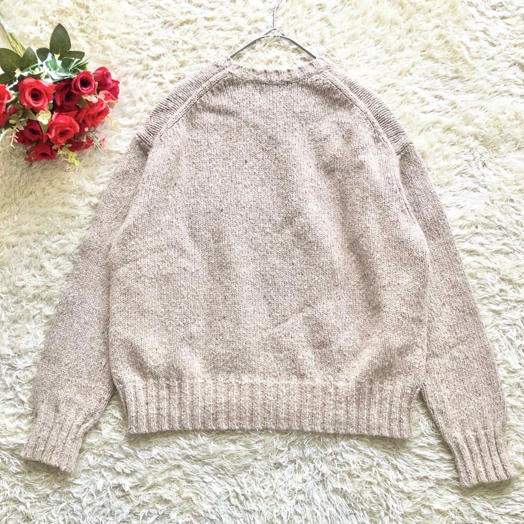POLO RALPH LAUREN♪カシミヤ混ニットセーター ブランドロゴ 毛 POLO RALPH LAUREN♪カシミヤ混ニットセーター ブランドロゴ 毛