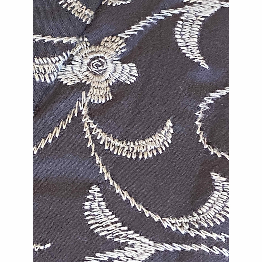 激安】見切りました!百華園の刺繍の着物 ブラウン総刺繍 激安】見切りました!百華園の刺繍の着物 ブラウン総刺繍