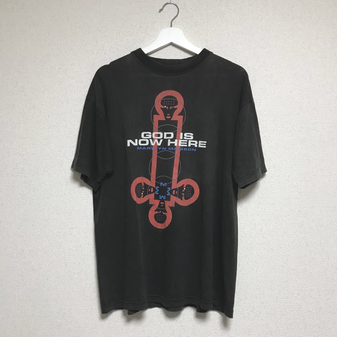 Marilyn Manson GOD IS NOW HERE Tシャツ 90´s Marilyn Manson GOD IS NOW HERE Tシャツ 90´s