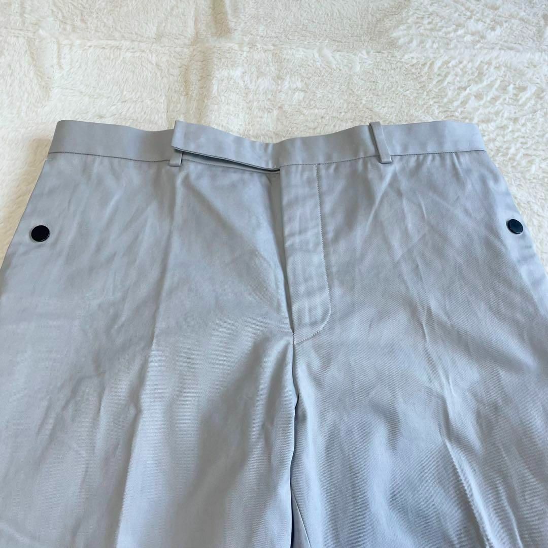 バレンシアガ バイカラー コットン チノパンツ 切り替え お洒落 バレンシアガ バイカラー コットン チノパンツ 切り替え お洒落