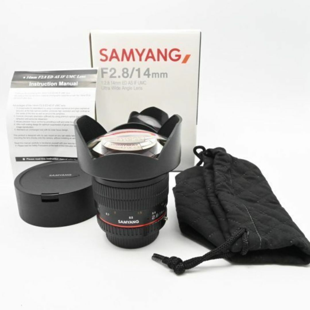 SAMYANG 単焦点広角レンズ 14mm F2.8 ペンタックス K用 SAMYANG 単焦点広角レンズ 14mm F2.8 ペンタックス K用