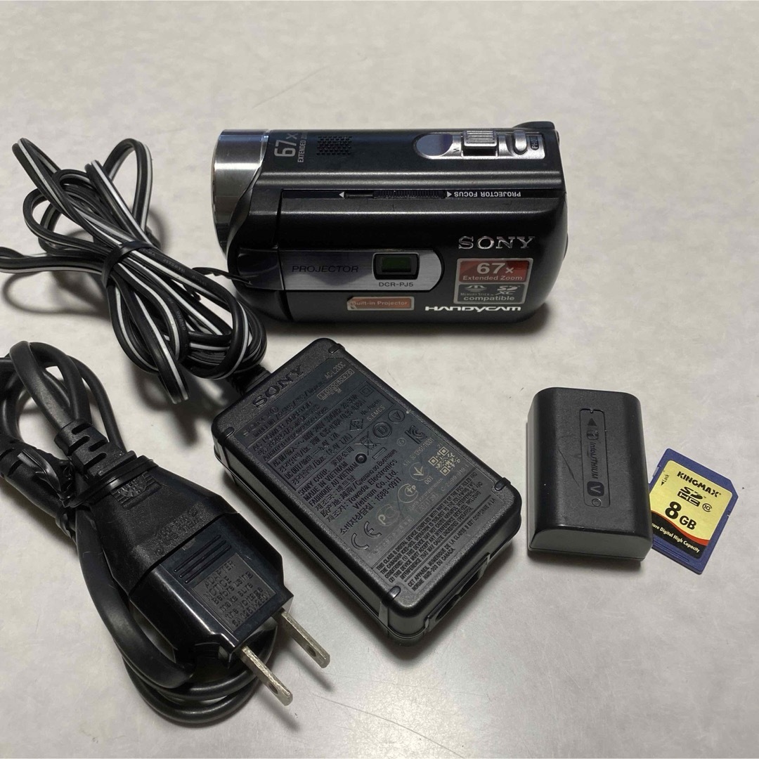 SONY プロジェクターHANDYCAM DCR-PJ5 SONY プロジェクターHANDYCAM DCR-PJ5