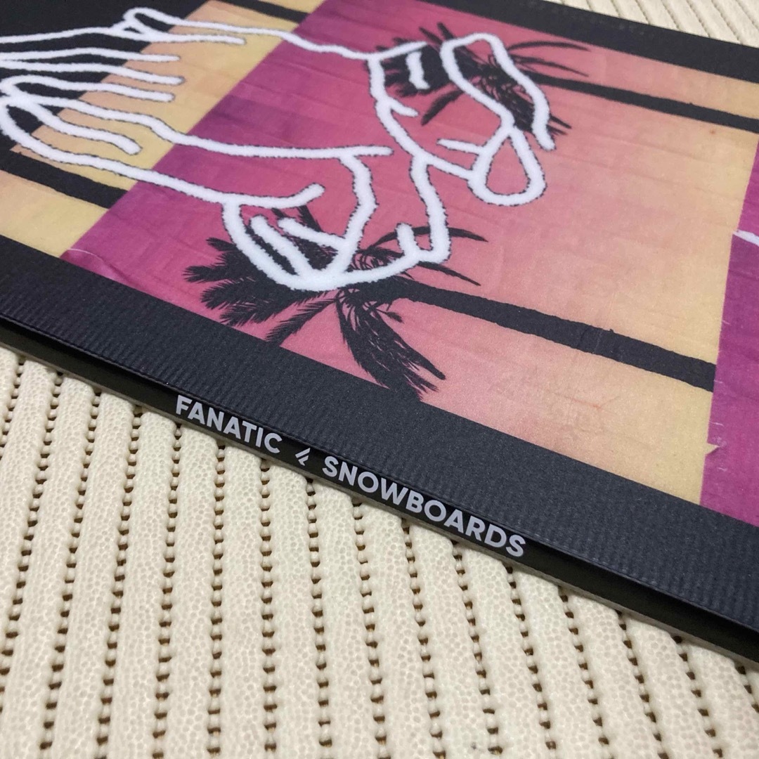 美品 FANATIC(ファナティック) 23-24 T-DECK 153cm スノーボード 美品 FANATIC(ファナティック) 23-24 T-DECK 153cm スノーボード