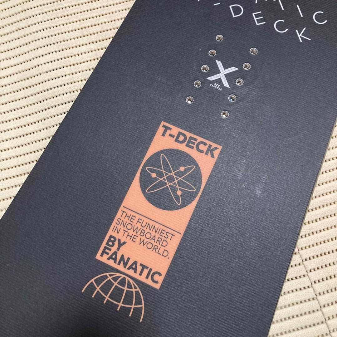 美品 FANATIC(ファナティック) 23-24 T-DECK 153cm ボード 美品 FANATIC(ファナティック) 23-24 T-DECK 153cm ボード