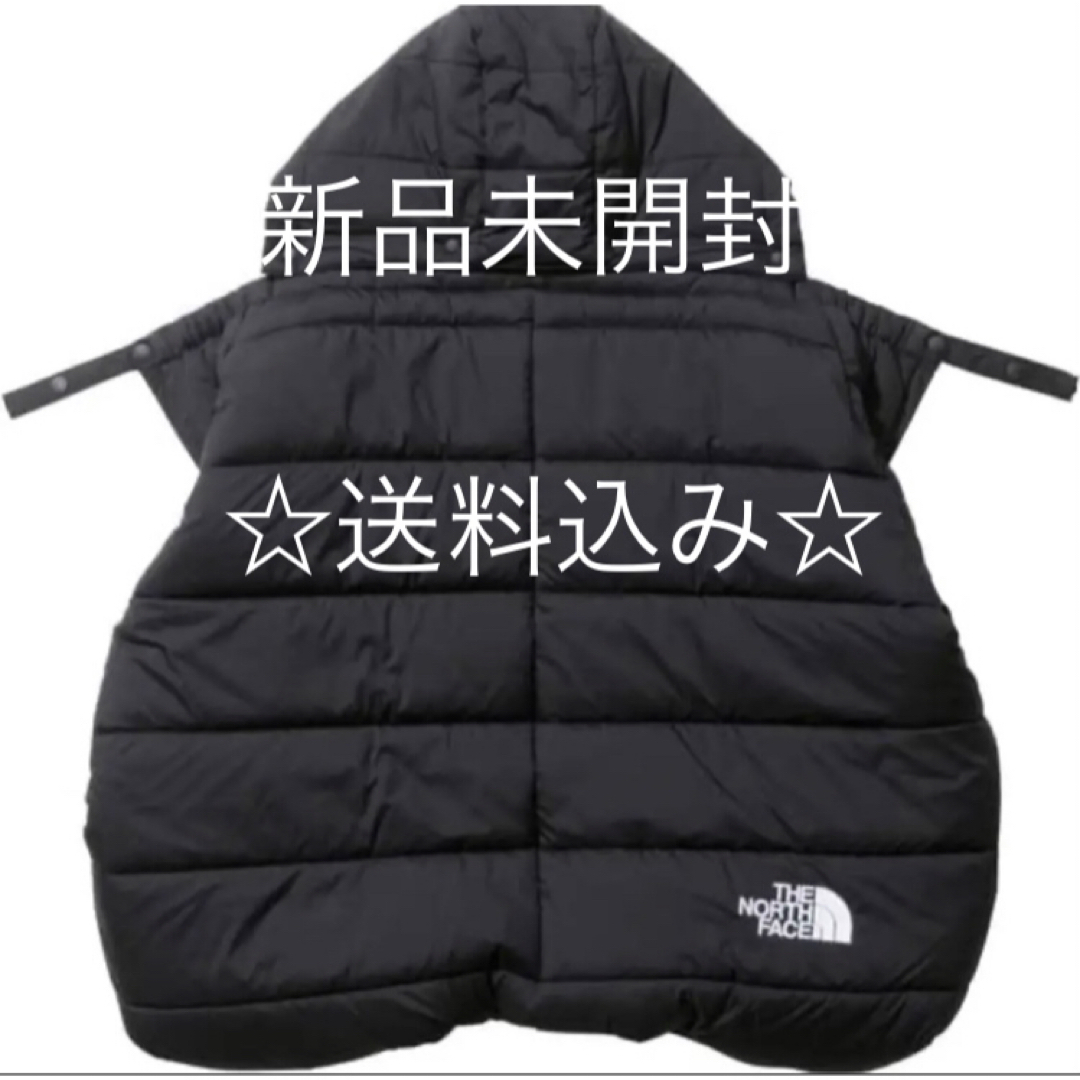 THE NORTH FACE - ノースフェイス ベビーシェルブランケット　NNB72301  ブラック　BK 黒