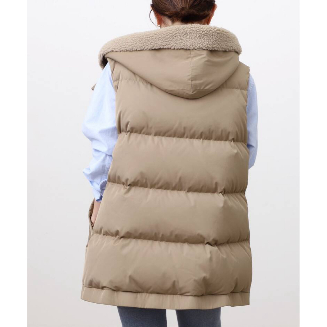 LOU ANDREAルーアンドレアFAKE MINK VEST新品タグ付☆希少黒（L