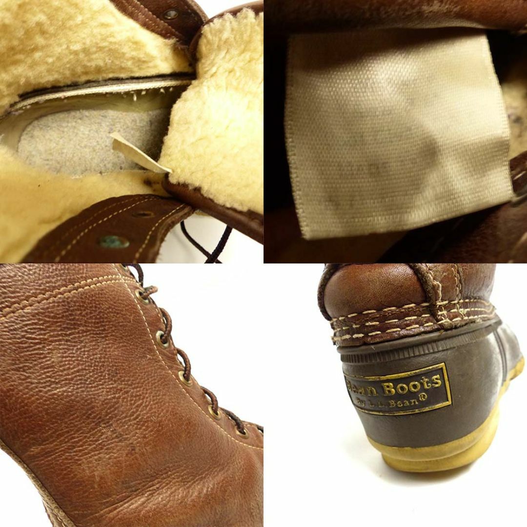 L.L.Bean - USA製 L.L.Bean / エルエル 裏ボア ビーンブーツW8 L.L.Bean - USA製 L.L.Bean / エルエル 裏ボア ビーンブーツW8