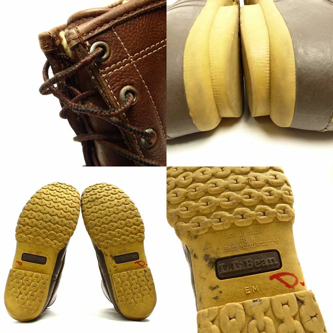ファッション特集 L.L.Bean - USA製 L.L.Bean / エルエル 裏ボア ビーンブーツW8 女性用