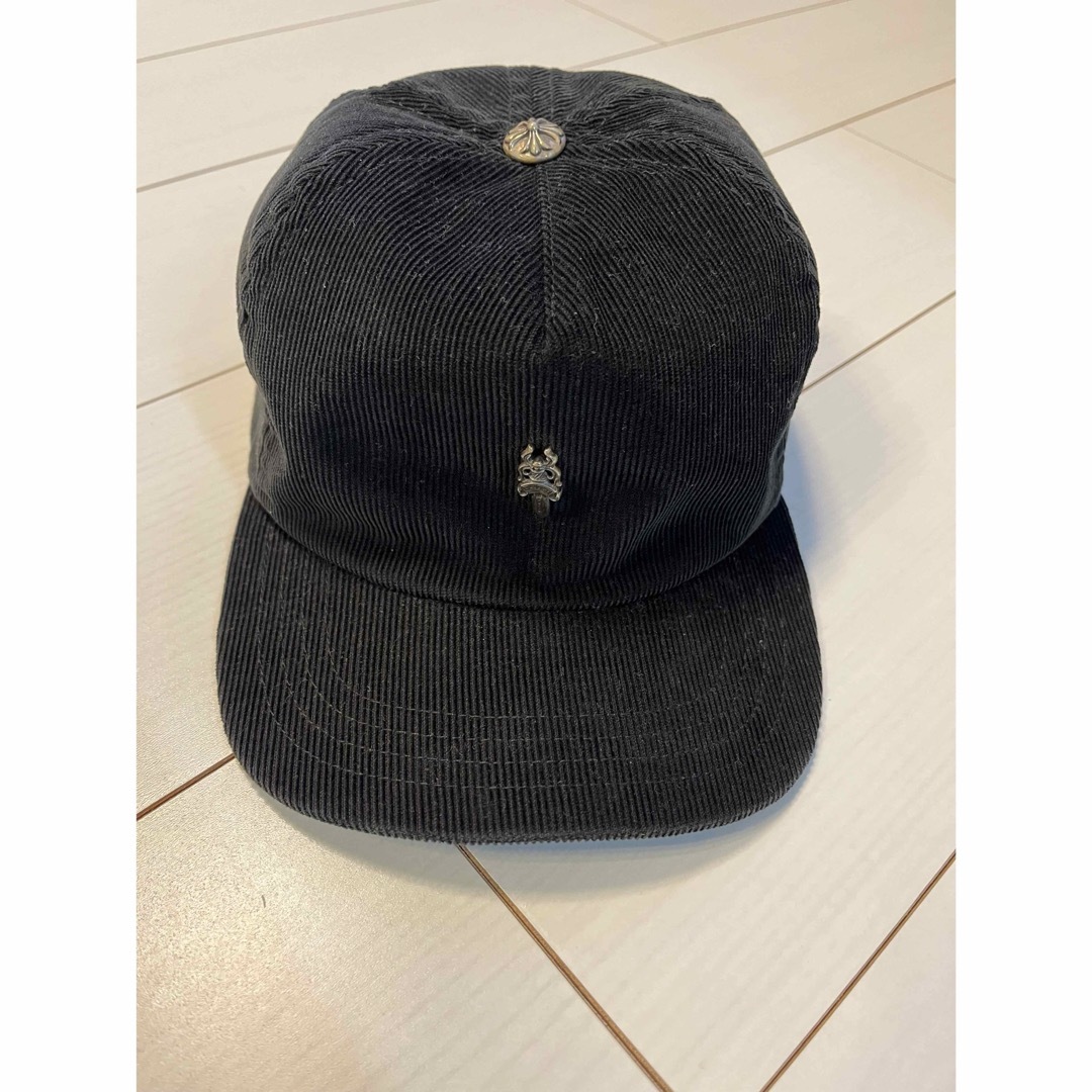 CHROME HEARTS (クロムハーツ) ダガー装飾 コーデュロイキャップ CHROME HEARTS (クロムハーツ) ダガー装飾 コーデュロイキャップ