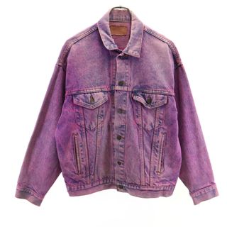 Levi's(Gジャン/デニムジャケット ・ ピンク/桃色系)のフリマ Levi's(Gジャン/デニムジャケット ・ ピンク/桃色系)のフリマ