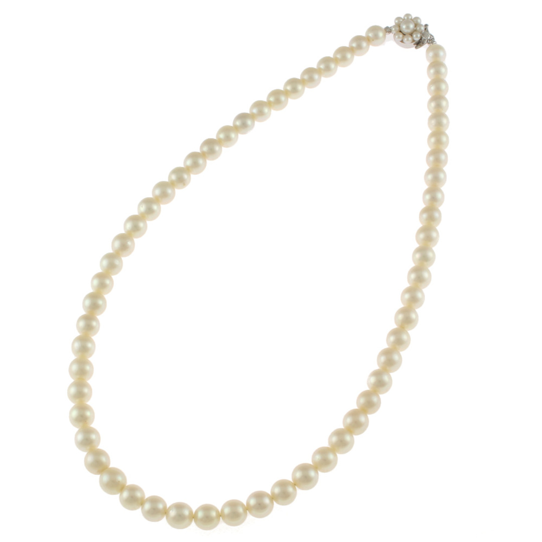 タサキ ネックレス K14ホワイトゴールド パール レディース TASAKI