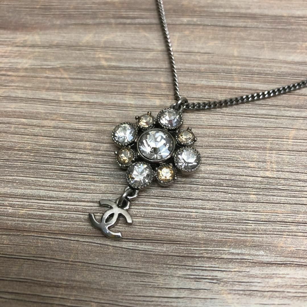 CHANEL - 【美品】CHANEL ココマーク ネックレス 10V ライン CHANEL - 【美品】CHANEL ココマーク ネックレス 10V ライン