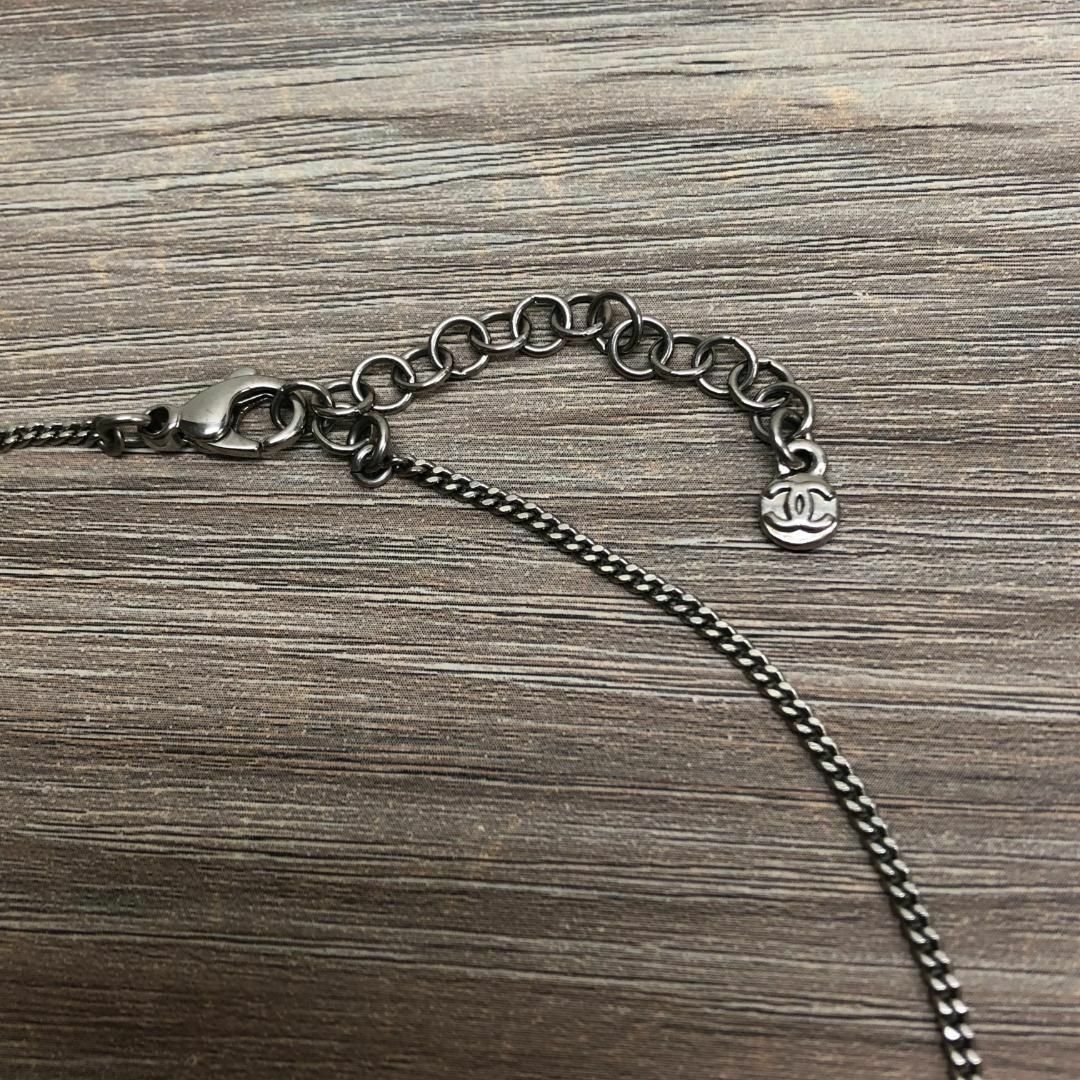 CHANEL - 【美品】CHANEL ココマーク ネックレス 10V ライン CHANEL - 【美品】CHANEL ココマーク ネックレス 10V ライン