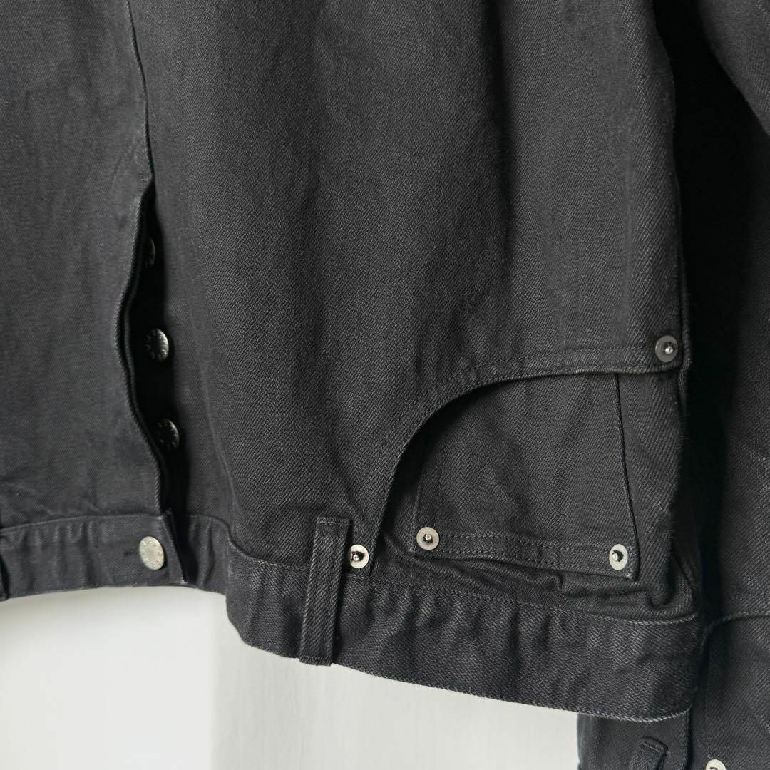 TTT_MSW - 【定価10万】TTT MSW Denim Jacket Black ジャケット TTT_MSW - 【定価10万】TTT MSW Denim Jacket Black ジャケット