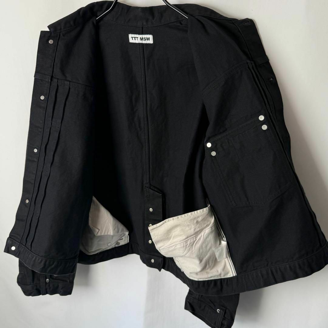 TTT_MSW - 【定価10万】TTT MSW Denim Jacket Black ジャケット TTT_MSW - 【定価10万】TTT MSW Denim Jacket Black ジャケット