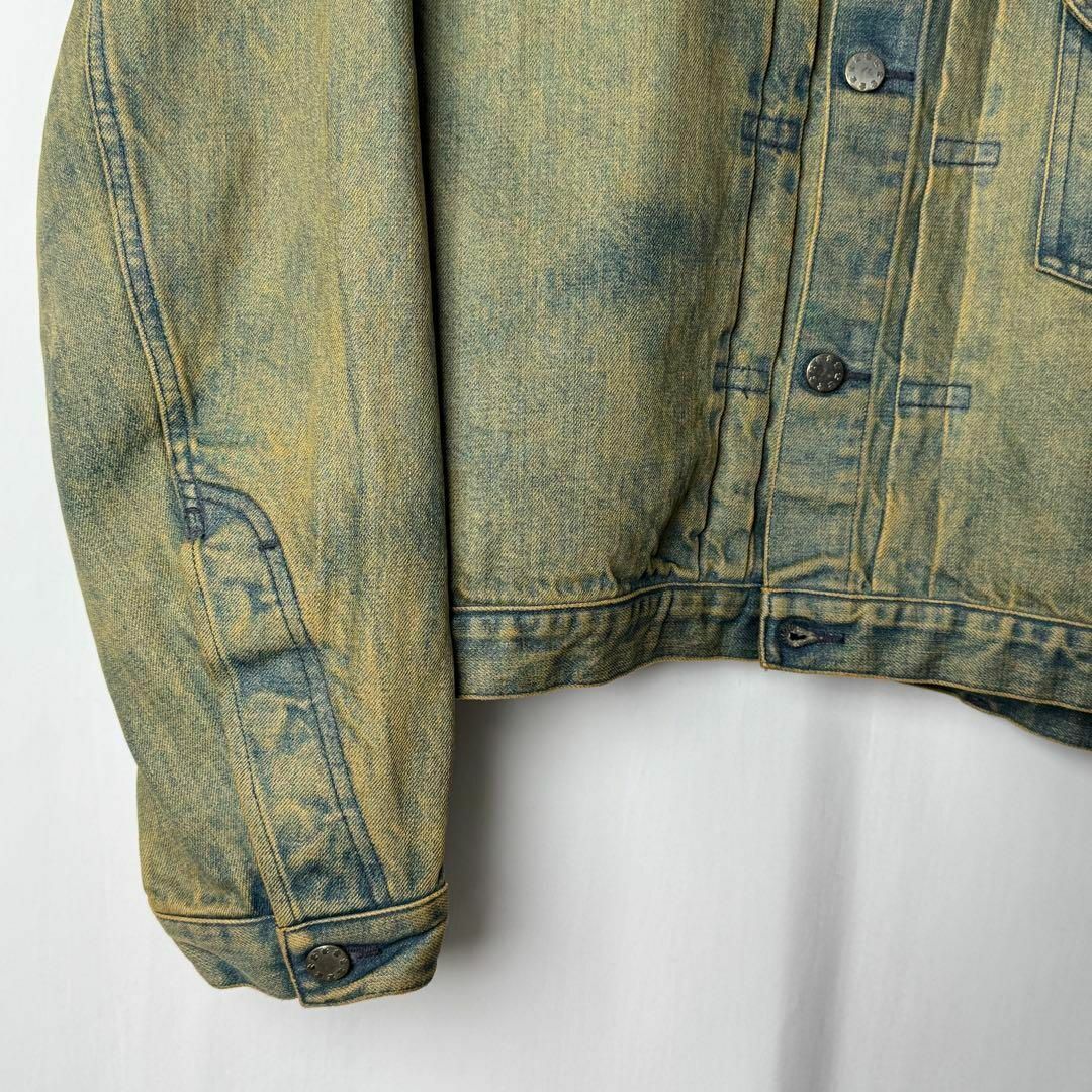 TTT_MSW - 【定価10万】TTTMSW Denim Jacket サンドストーム TTT_MSW - 【定価10万】TTTMSW Denim Jacket サンドストーム