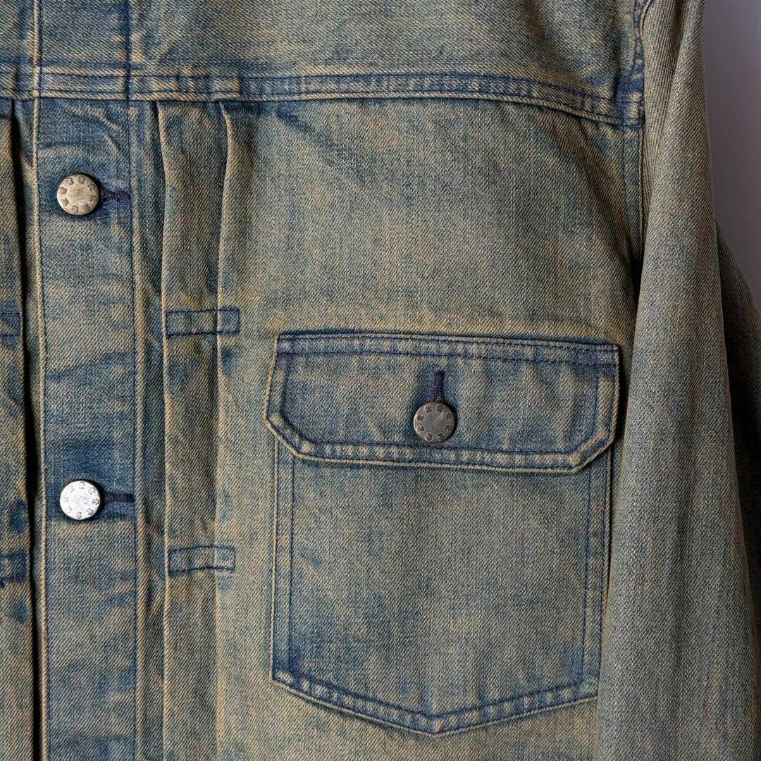 TTT_MSW - 【定価10万】TTTMSW Denim Jacket サンドストーム TTT_MSW - 【定価10万】TTTMSW Denim Jacket サンドストーム