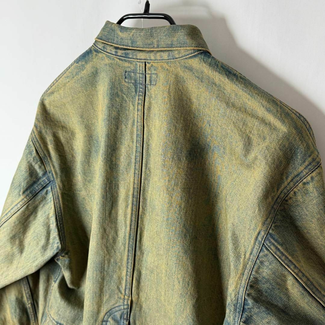 TTT_MSW - 【定価10万】TTTMSW Denim Jacket サンドストーム TTT_MSW - 【定価10万】TTTMSW Denim Jacket サンドストーム