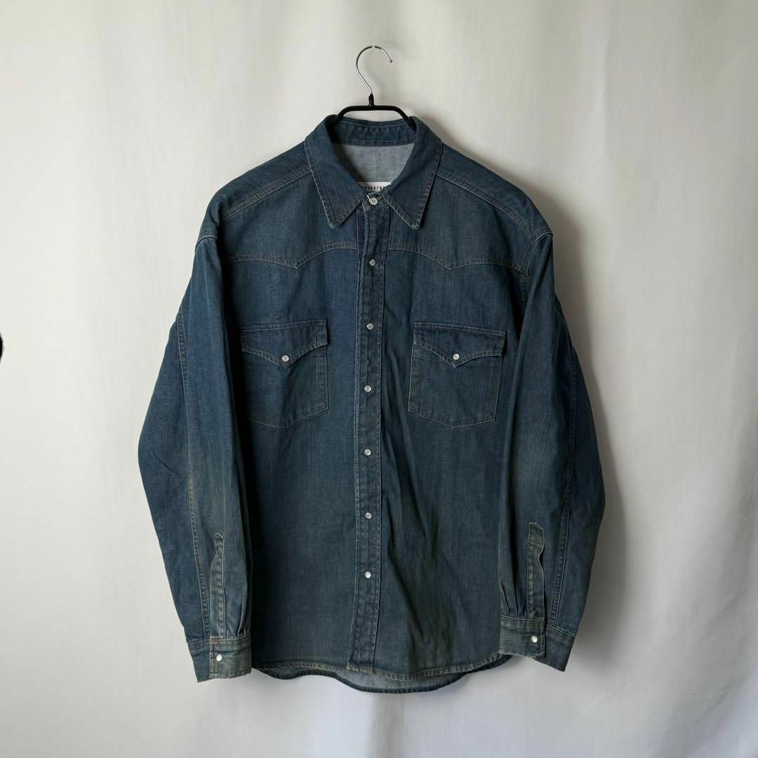 定価16万】Margiela Americana denim shirt 40の通販 by MONO 定価16万】Margiela Americana denim shirt 40の通販 by MONO