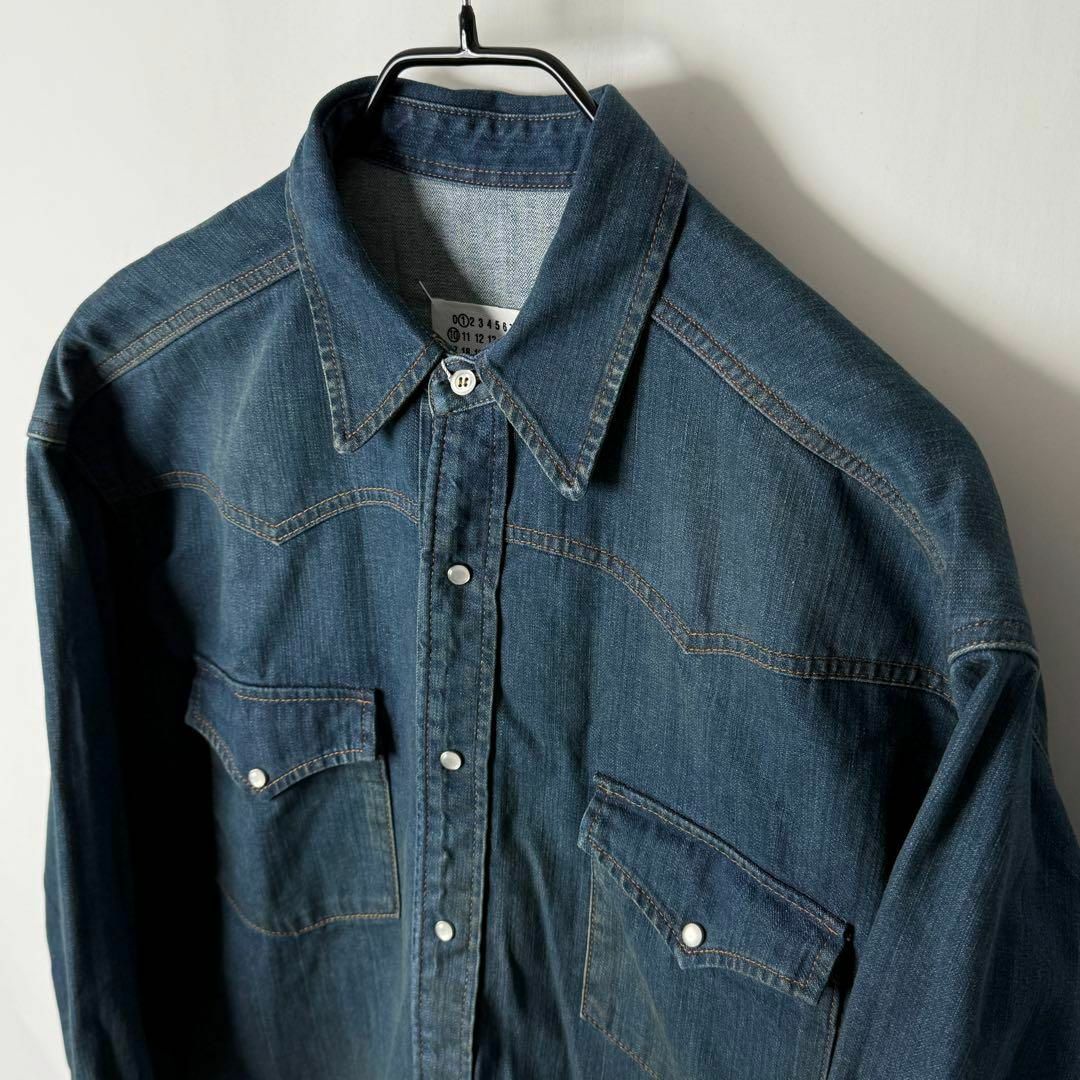 定価16万】Margiela Americana denim shirt 40の通販 by MONO 定価16万】Margiela Americana denim shirt 40の通販 by MONO