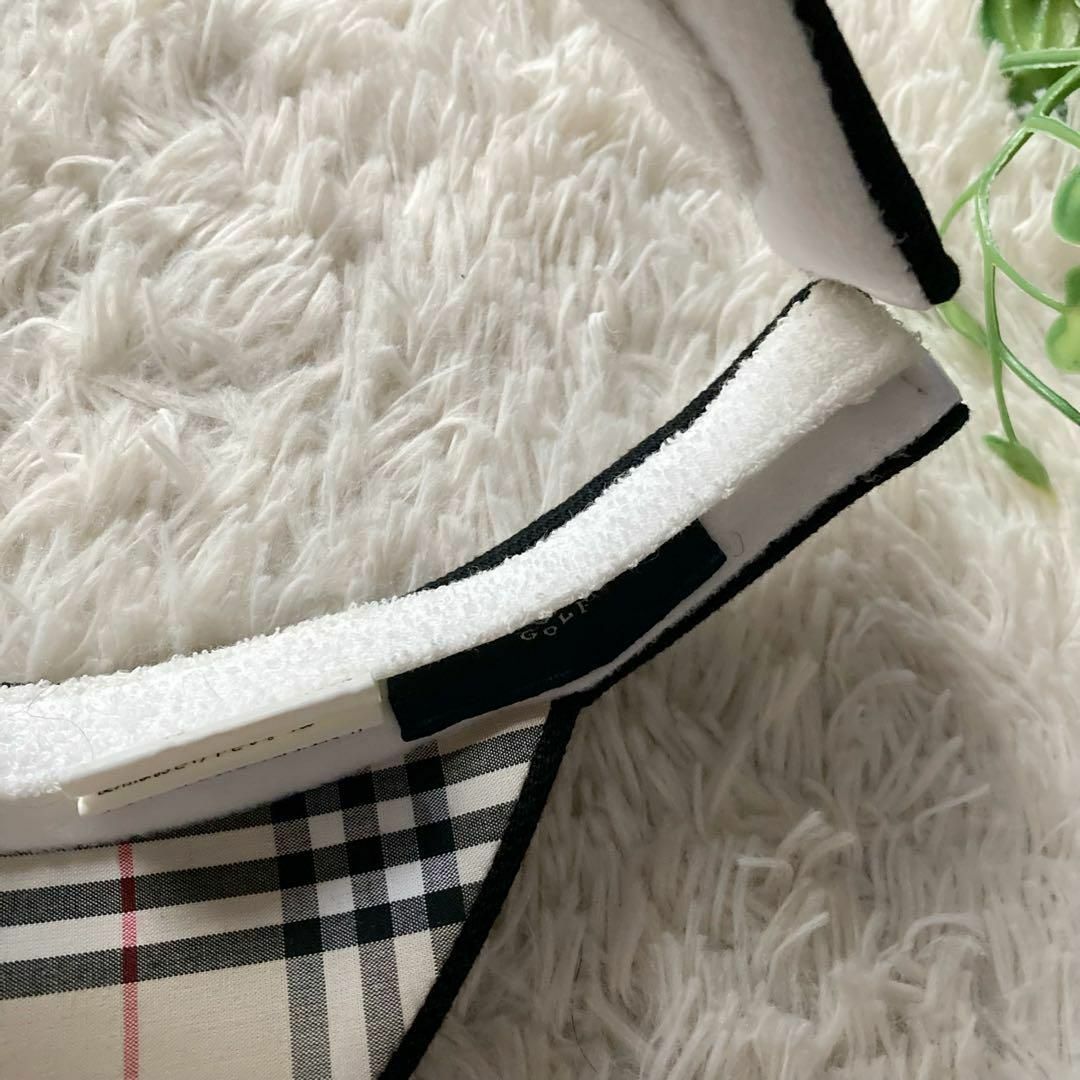 BURBERRY - バーバリーゴルフ サンバイザー ノバチェック BURBERRY - バーバリーゴルフ サンバイザー ノバチェック