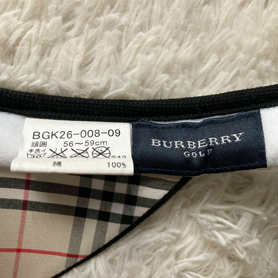 BURBERRY - バーバリーゴルフ サンバイザー ノバチェック BURBERRY - バーバリーゴルフ サンバイザー ノバチェック