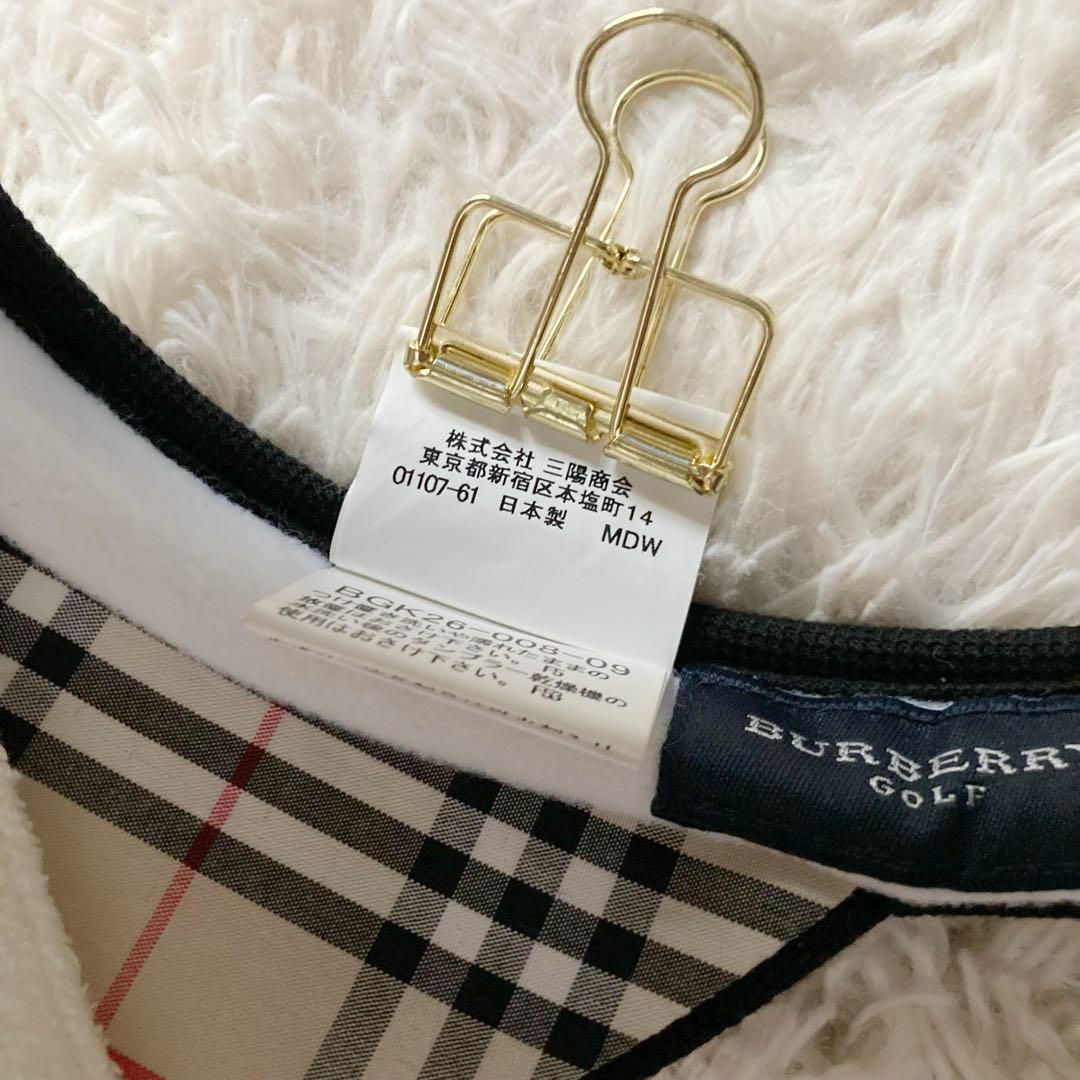 BURBERRY - バーバリーゴルフ サンバイザー ノバチェック BURBERRY - バーバリーゴルフ サンバイザー ノバチェック