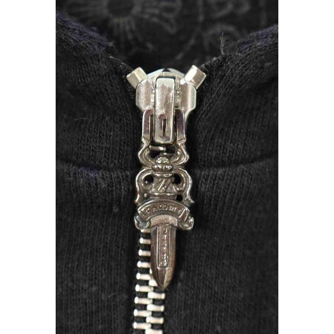 Chrome Hearts - クロムハーツ SWTSHRT HD ZIP 袖クロスパッチ付 Chrome Hearts - クロムハーツ SWTSHRT HD ZIP 袖クロスパッチ付