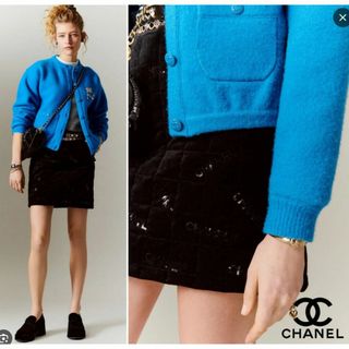 CHANEL - ☆CHANEL☆未使用☆2023☆肉厚カシミヤ☆COCO CHANEL - ☆CHANEL☆未使用☆2023☆肉厚カシミヤ☆COCO