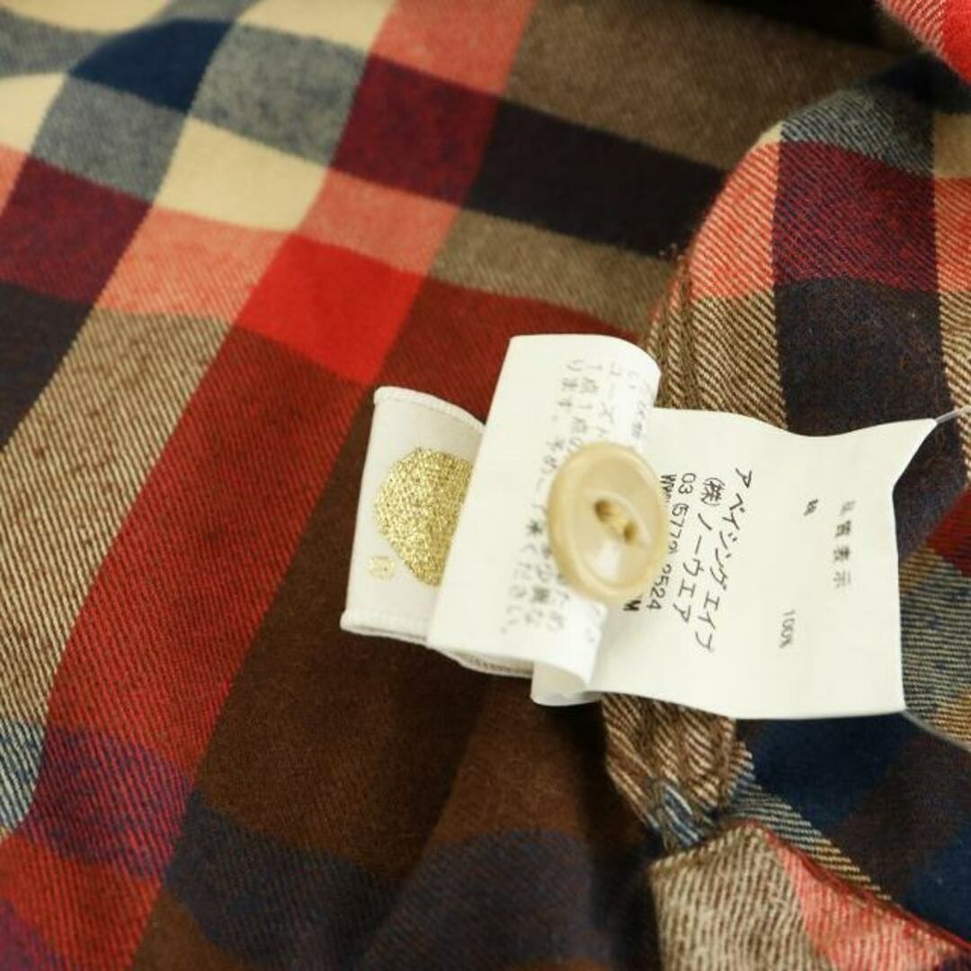 A BATHING APE - アベイシングエイプ ネルシャツ チェック S A BATHING APE - アベイシングエイプ ネルシャツ チェック S