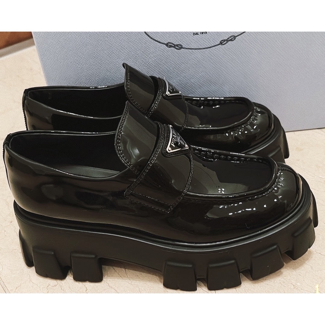 PRADA - プラダ ローファーの通販 by L's|プラダならラクマ PRADA - プラダ ローファーの通販 by L's|プラダならラクマ