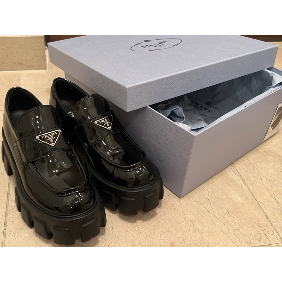 PRADA - プラダ ローファーの通販 by L's|プラダならラクマ PRADA - プラダ ローファーの通販 by L's|プラダならラクマ