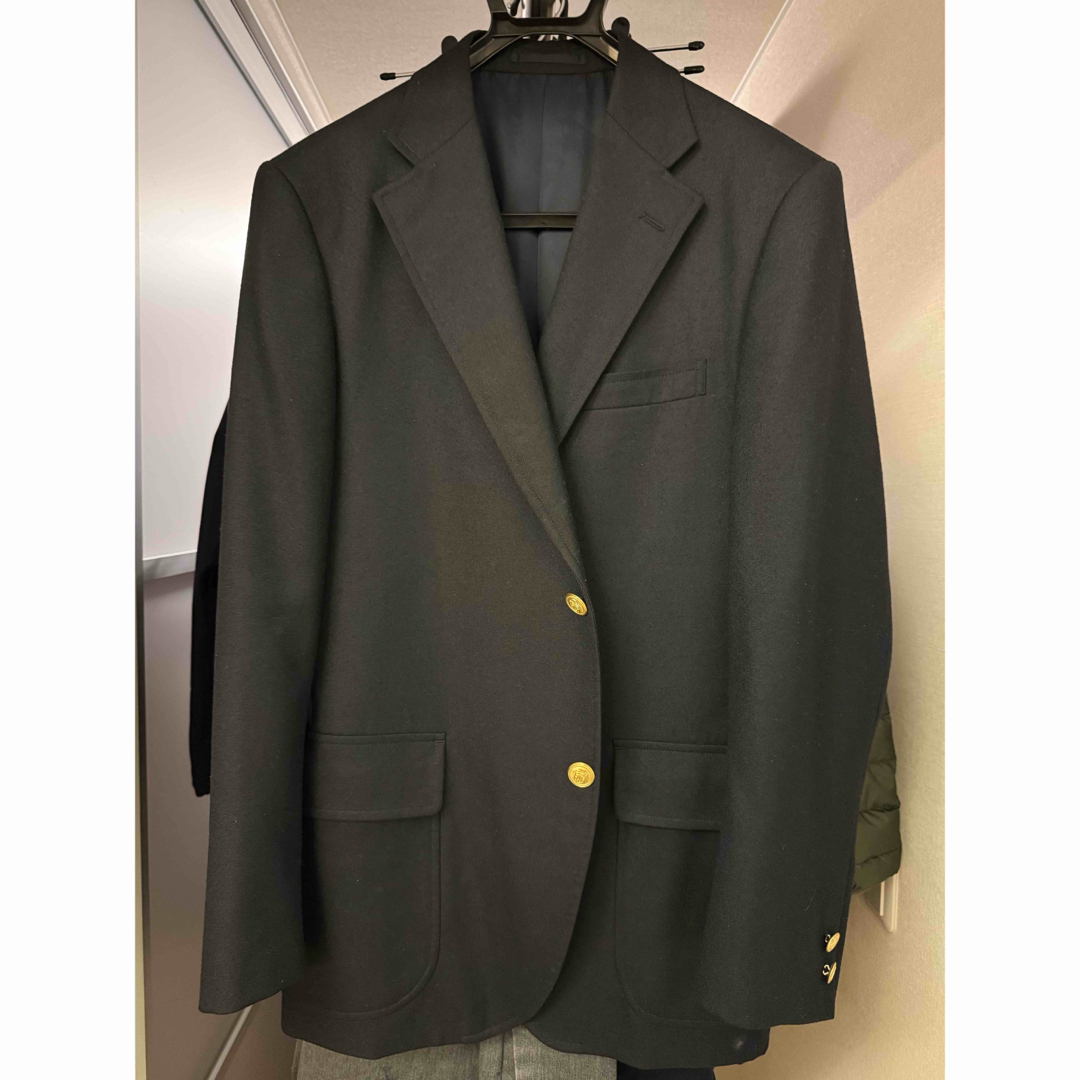 J.PRESS ジェイプレス 銀ボタン 段返り 3釦 ブレザー ネイビー J.PRESS ジェイプレス 銀ボタン 段返り 3釦 ブレザー ネイビー