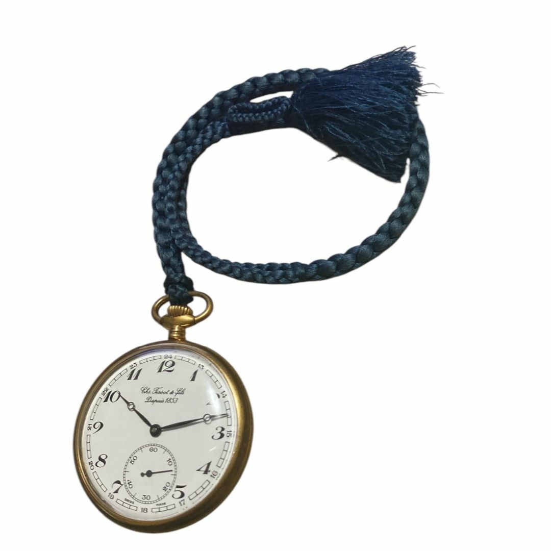 TISSOT ティソ 懐中時計 スモセコ 手巻き アンティーク【稼働品】 TISSOT ティソ 懐中時計 スモセコ 手巻き アンティーク【稼働品】